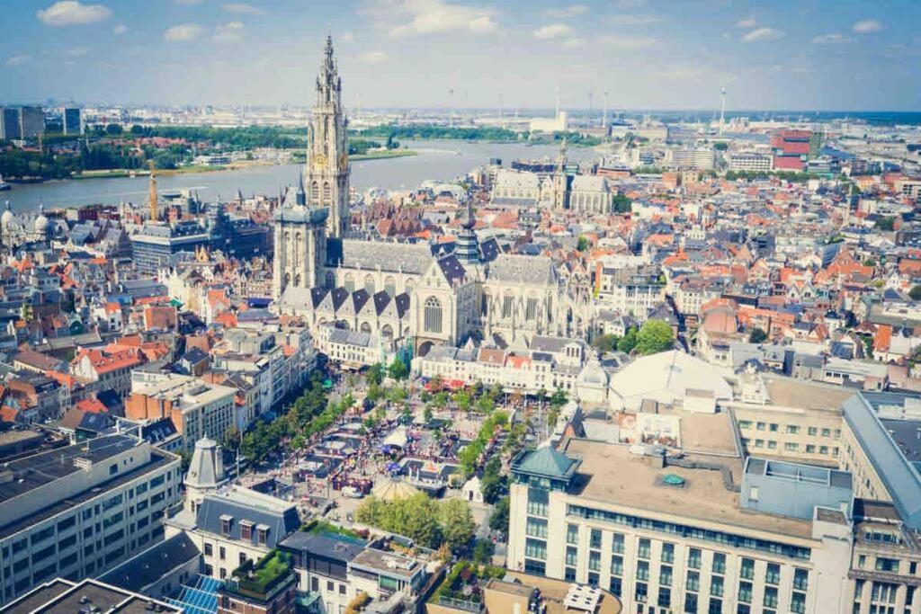 Private Studio In Antwerpen Exteriör bild